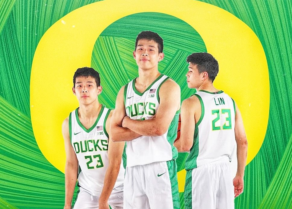 俄勒冈大学83-69战胜南达科他州立大学，林葳5中1拿到2分